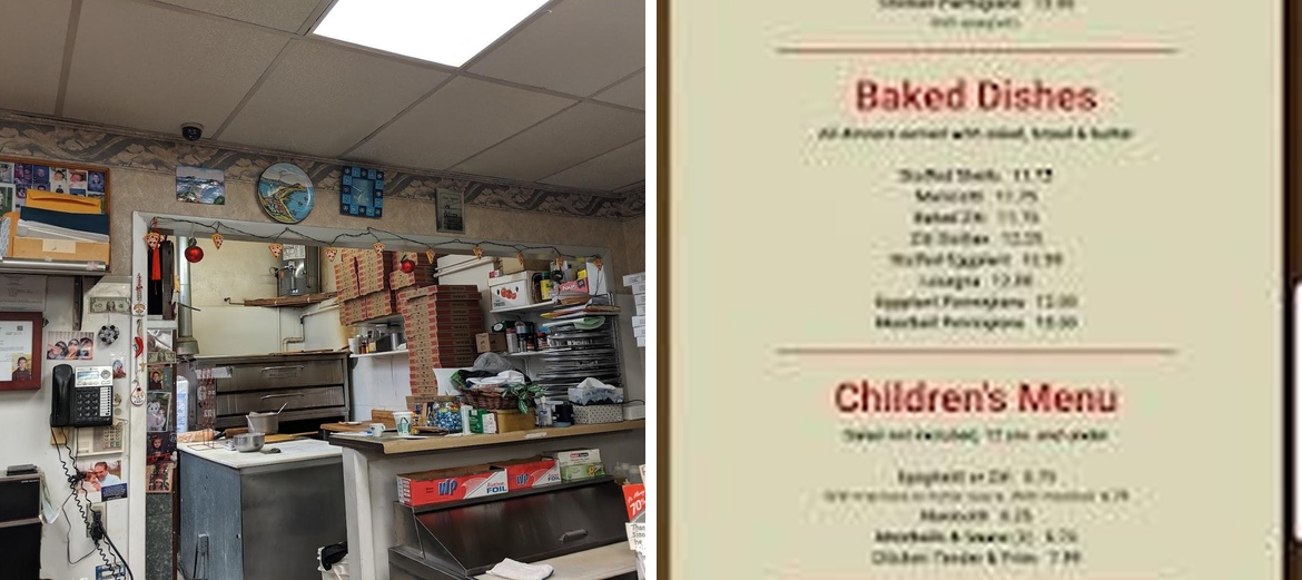Illiano's Menu