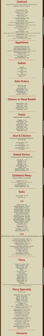 Illiano's Menu image 1